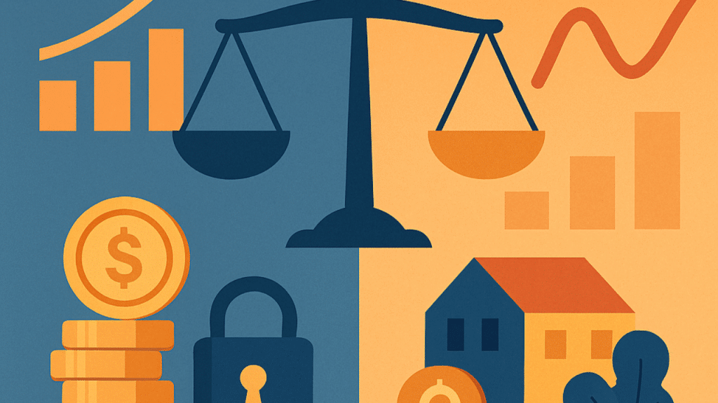 Préstamo con tasa fija vs. tasa variable