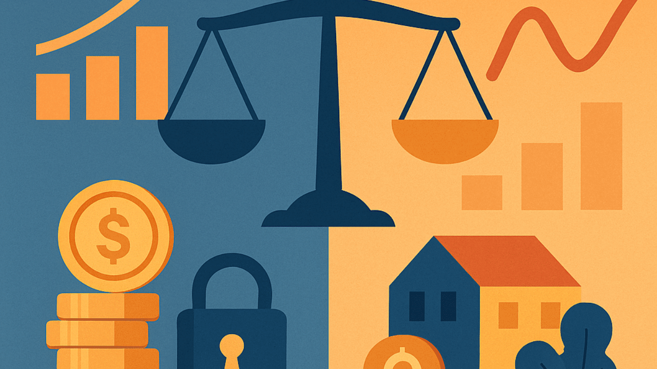 Préstamo con tasa fija vs. tasa variable