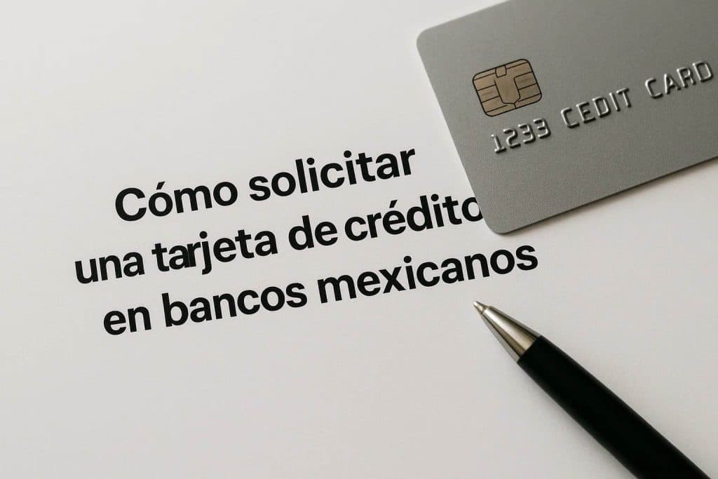 Cómo solicitar una tarjeta de crédito en bancos mexicanos