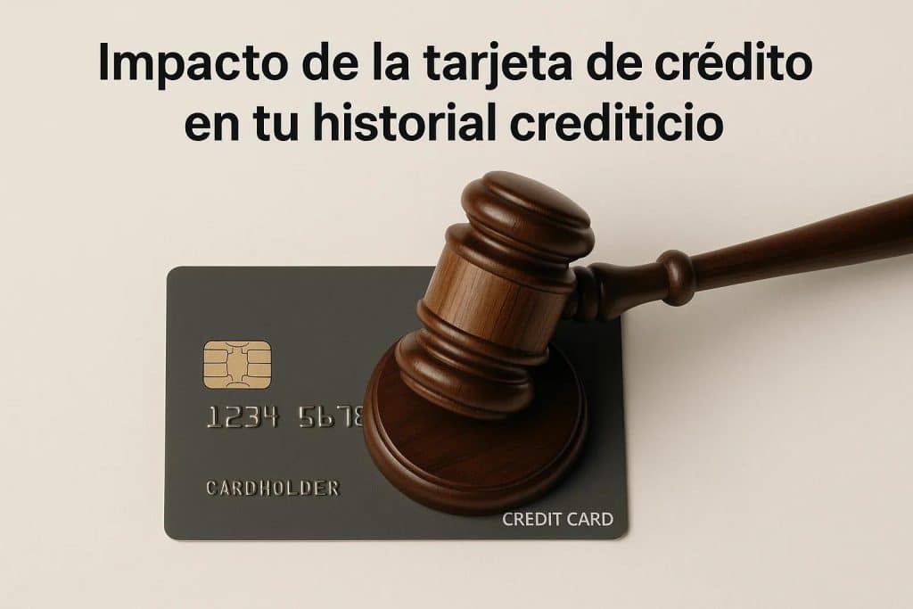 Impacto de la tarjeta de crédito en tu historial crediticio