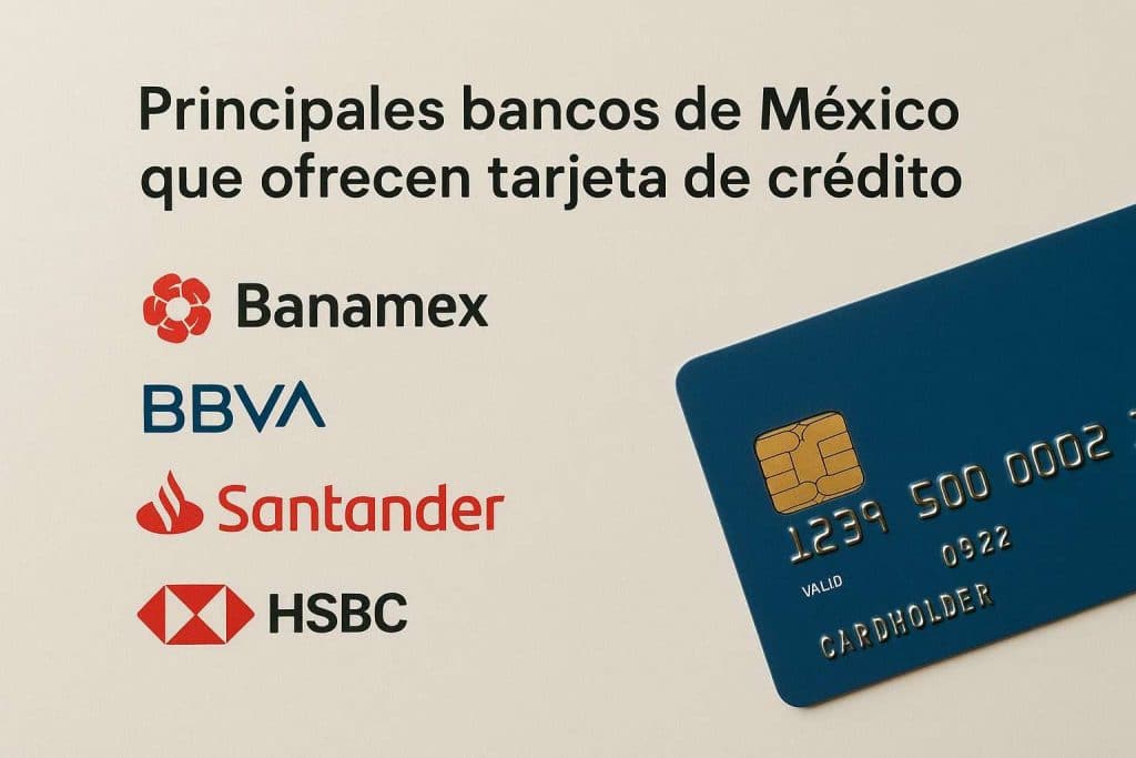 Principales bancos de méxico que ofrecen tarjeta de crédito