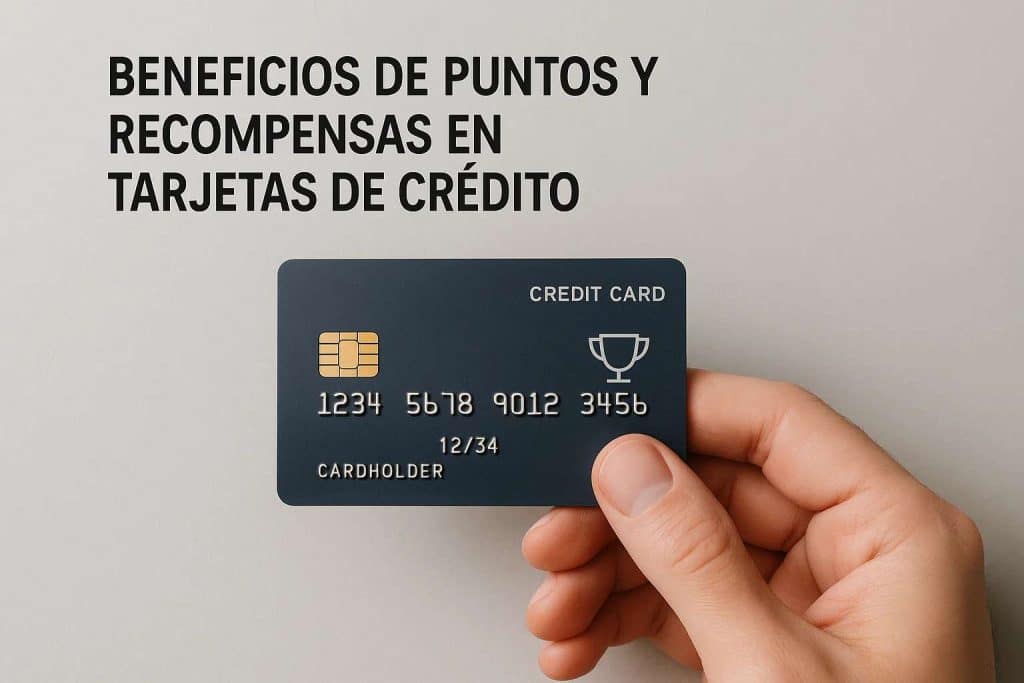 Beneficios de puntos y recompensas en tarjetas de crédito