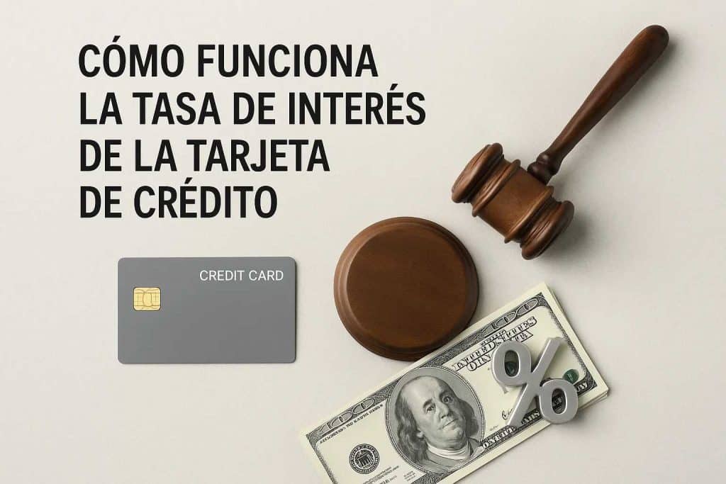 Cómo funciona la tasa de interés de la tarjeta de crédito