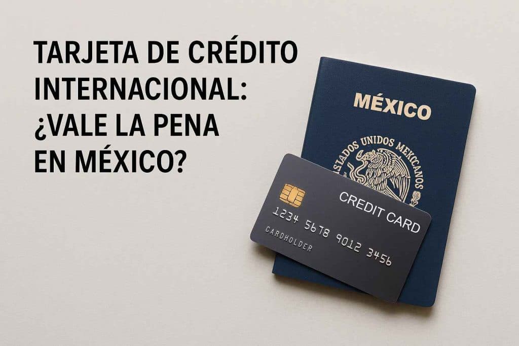 Tarjeta de crédito internacional: ¿vale la pena en México?